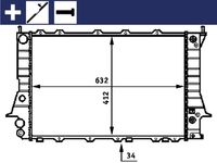 Thumbnail - Radiateur - CR413000S - MAHLE