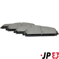 комплект спирачно феродо, дискови спирачки