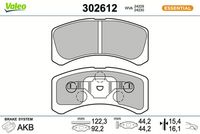 Bremsbelagsatz, Scheibenbremse