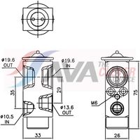 Supapa expansiune, clima AVA Clever Choice, Cod: DF1110