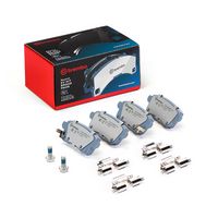 комплект спирачно феродо, дискови спирачки