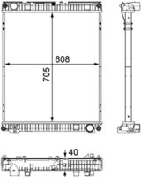 Thumbnail - Radiateur - CR784000P - MAHLE