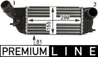 Thumbnail - Intercooler, inlaatluchtkoeler - CI466000P - MAHLE