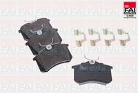 комплект спирачно феродо, дискови спирачки