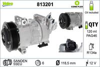 Compresor clima aer conditionat VALEO, Cod: 813201