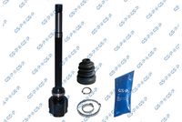 каре комплект, полуоска