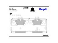 комплект спирачно феродо, дискови спирачки