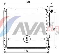 Radiator, engine cooling