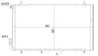 Condensator / Radiator aer conditionat MTR, Cod: 13054512
