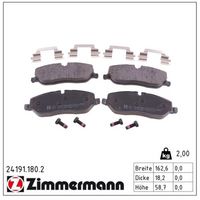 Bremsbelagsatz, Scheibenbremse Bremsbelagsatz, Scheibenbremse
