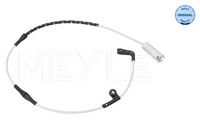 предупредителен контактен сензор, износване на накладките