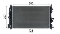 Thumbnail - Radiateur - CR2591000P - MAHLE