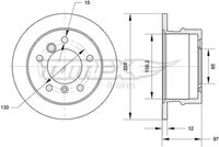 Bremžu diski TX 70-90 TOMEX brakes