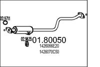 Mittelschalldämpfer