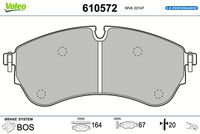 комплект спирачно феродо, дискови спирачки