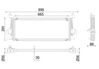 Thumbnail - Intercooler, inlaatluchtkoeler - CI542000P - MAHLE