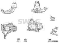 шенкел, окачване на колелата