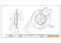 Disc frana DR!VE+, Cod: DP1010.11.0833