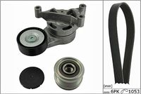 Set curea transmisie cu caneluri HEPU, Cod: 20-1849