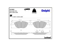 комплект спирачно феродо, дискови спирачки
