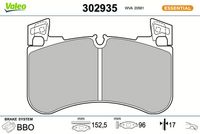 Bremsbelagsatz, Scheibenbremse