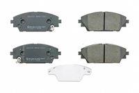 комплект спирачно феродо, дискови спирачки