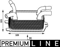 Thumbnail - Oliekoeler, motorolie - CLC60000P - MAHLE