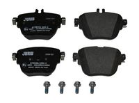 Bremsbelagsatz, Scheibenbremse