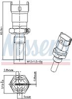 NISSENS Sensor, koelvloeistoftemperatuur 6