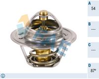 термостат, охладителна течност