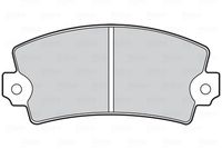 Bremsbelagsatz, Scheibenbremse