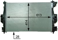 Thumbnail - Radiateur - CR2121000P - MAHLE