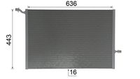 Thumbnail - Lage temperatuurkoeler, intercooler - CIR25000P - MAHLE