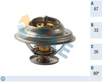 термостат, охладителна течност