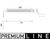Thumbnail - Oliekoeler, besturing - CLC93000P - MAHLE