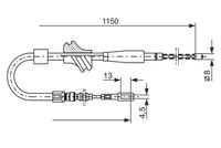 Seilzug, Feststellbremse