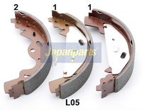 Set saboti frana JAPANPARTS, Cod: GF-L05AF