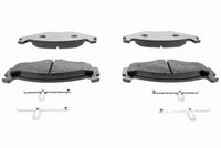 комплект спирачно феродо, дискови спирачки