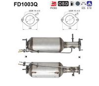FILTRU FUNINGINE/PARTICULE SIST.DE ESAPAMENT