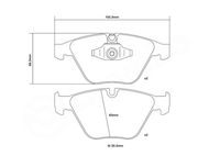 BREMBO High performance remblokkenset 3
