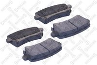 Комплект спирачно феродо, дискови спирачки 000 045-SX STELLOX