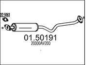 Mittelschalldämpfer
