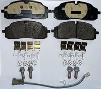 Bremsbelagsatz, Scheibenbremse