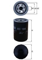 Thumbnail - Brandstoffilter - KC184 - KNECHT