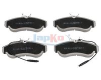 комплект спирачно феродо, дискови спирачки