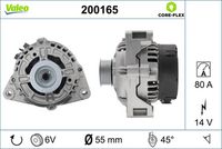 Generator / Alternator VALEO, Cod: 200165