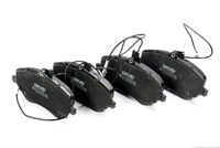 комплект спирачно феродо, дискови спирачки