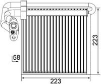Thumbnail - Verdamper, airconditioning - AE97000P - MAHLE