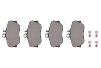 Set placute frana,frana disc TOPRAN, Cod: 400 516