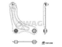 носач, окачване на колелата